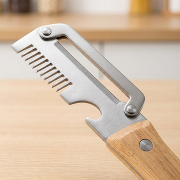 Ultra-Wide Stainless Steel Shredder & Peeler