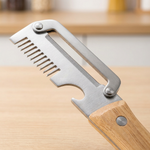 Ultra-Wide Stainless Steel Shredder & Peeler